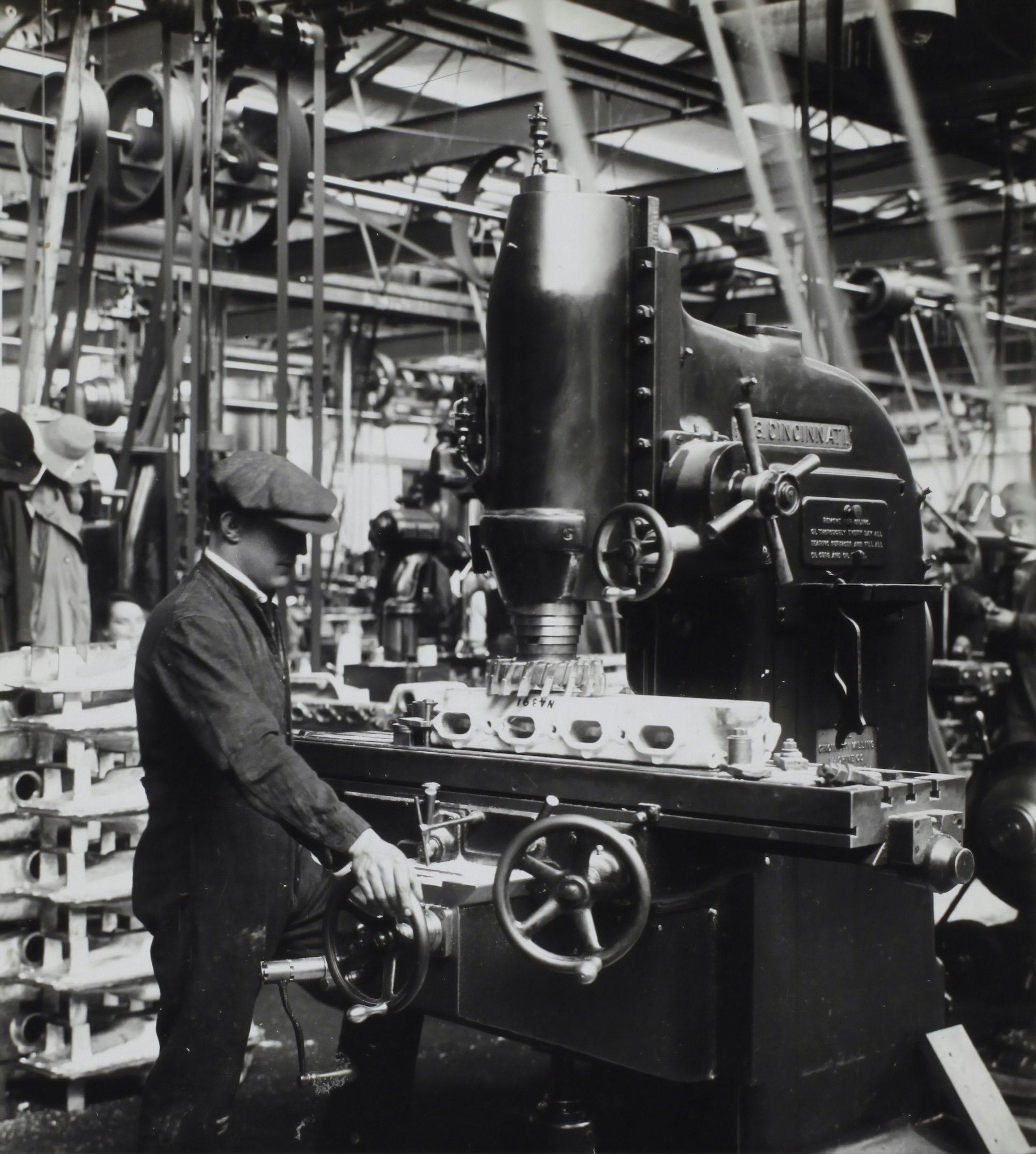 D. Napier & Son Ltd, ‘Aero Engine in the Making’, England, circa 1918. Shared by Museums Victoria on Unsplash